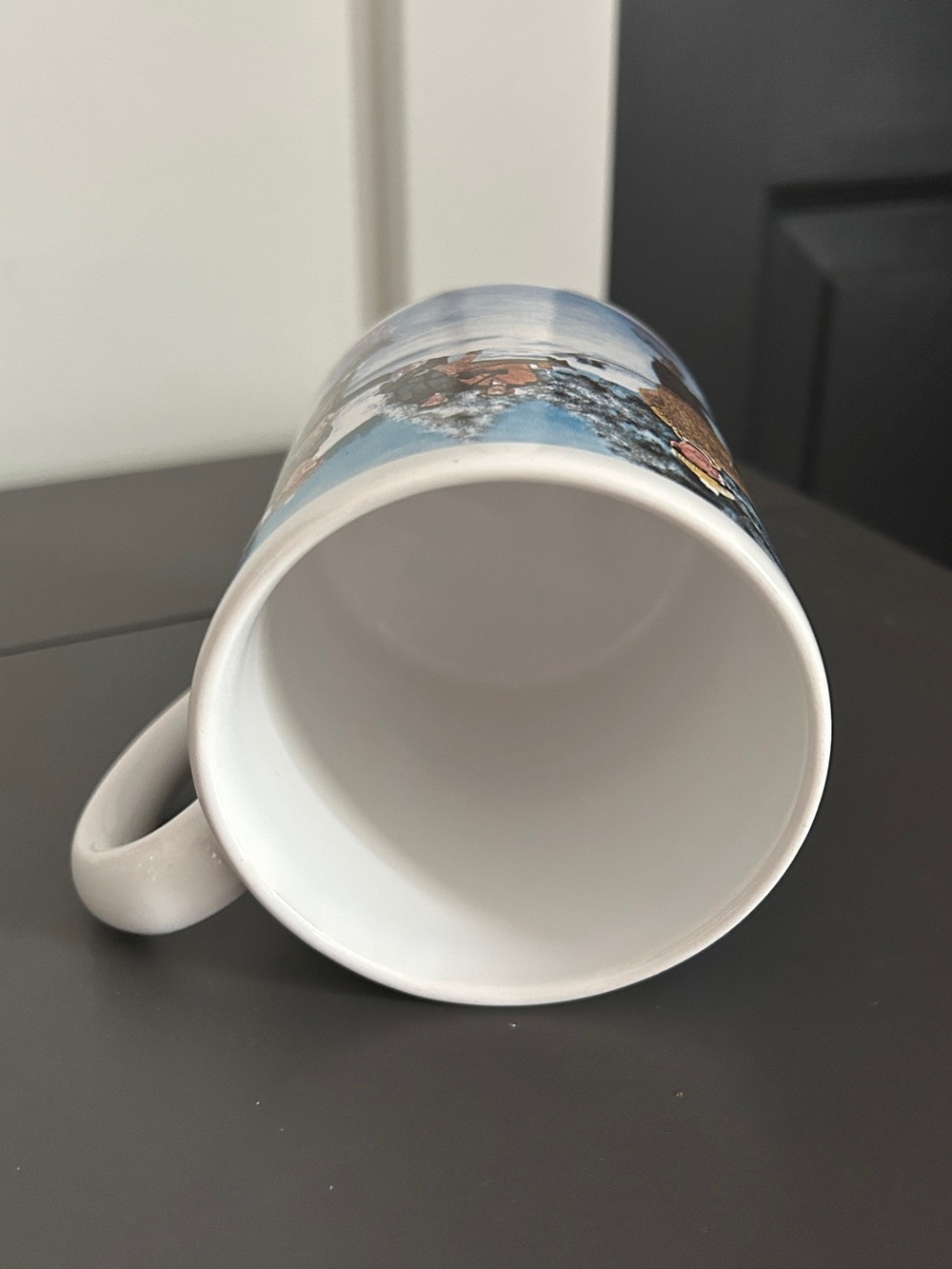 Tim Hortons Skating Pond Hockey Winter Scene Ceramic Mug Limited Edition #3 - Picture 4 of 7